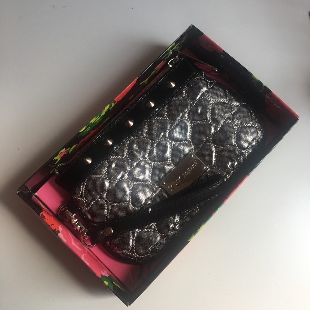 Like New Betsey Johnson Wristlet